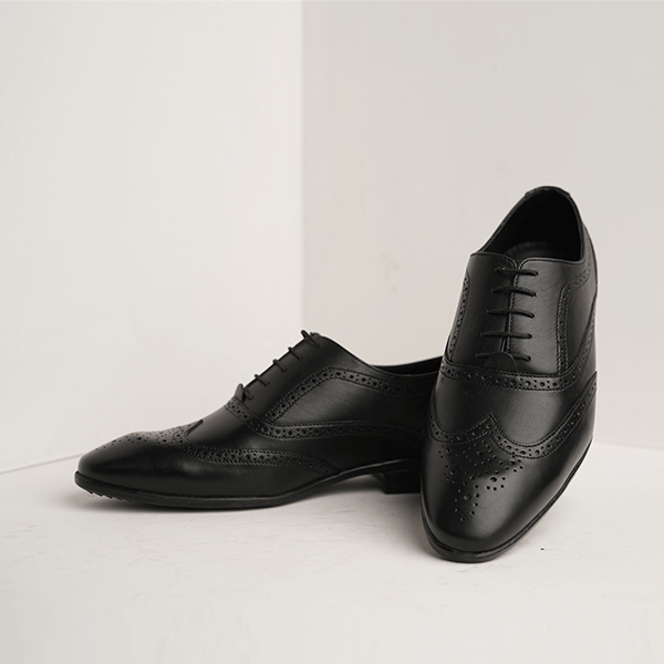 Worcester Wingtip Brogue in Black