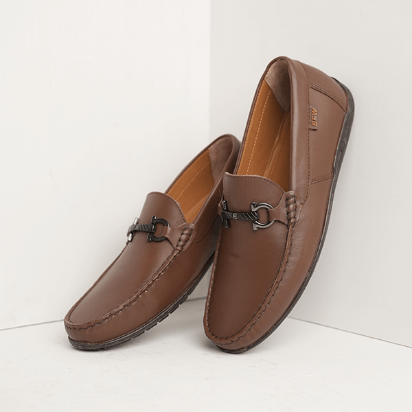 Ted Leather Bit Loafer in Brown — another angle