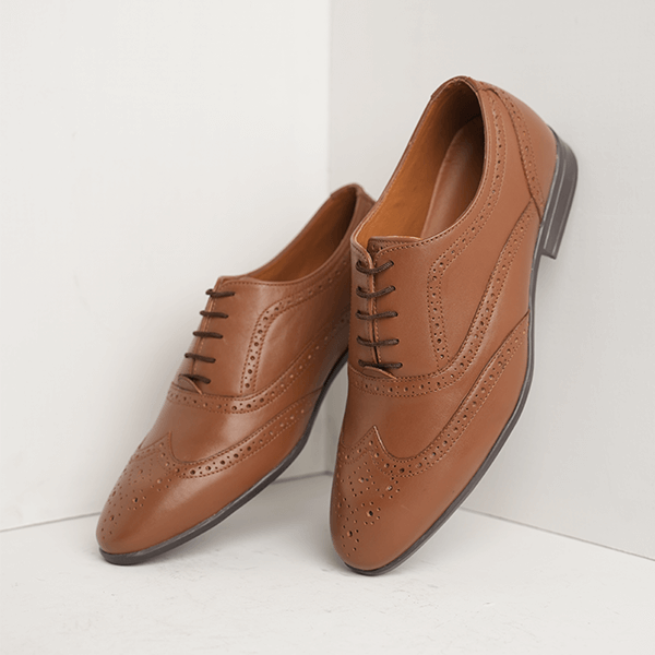Worcester Wingtip Brogue in Brown